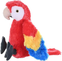 Wild Republic Plush Cuddlekins Mini Macaw Scarlet 20Cm