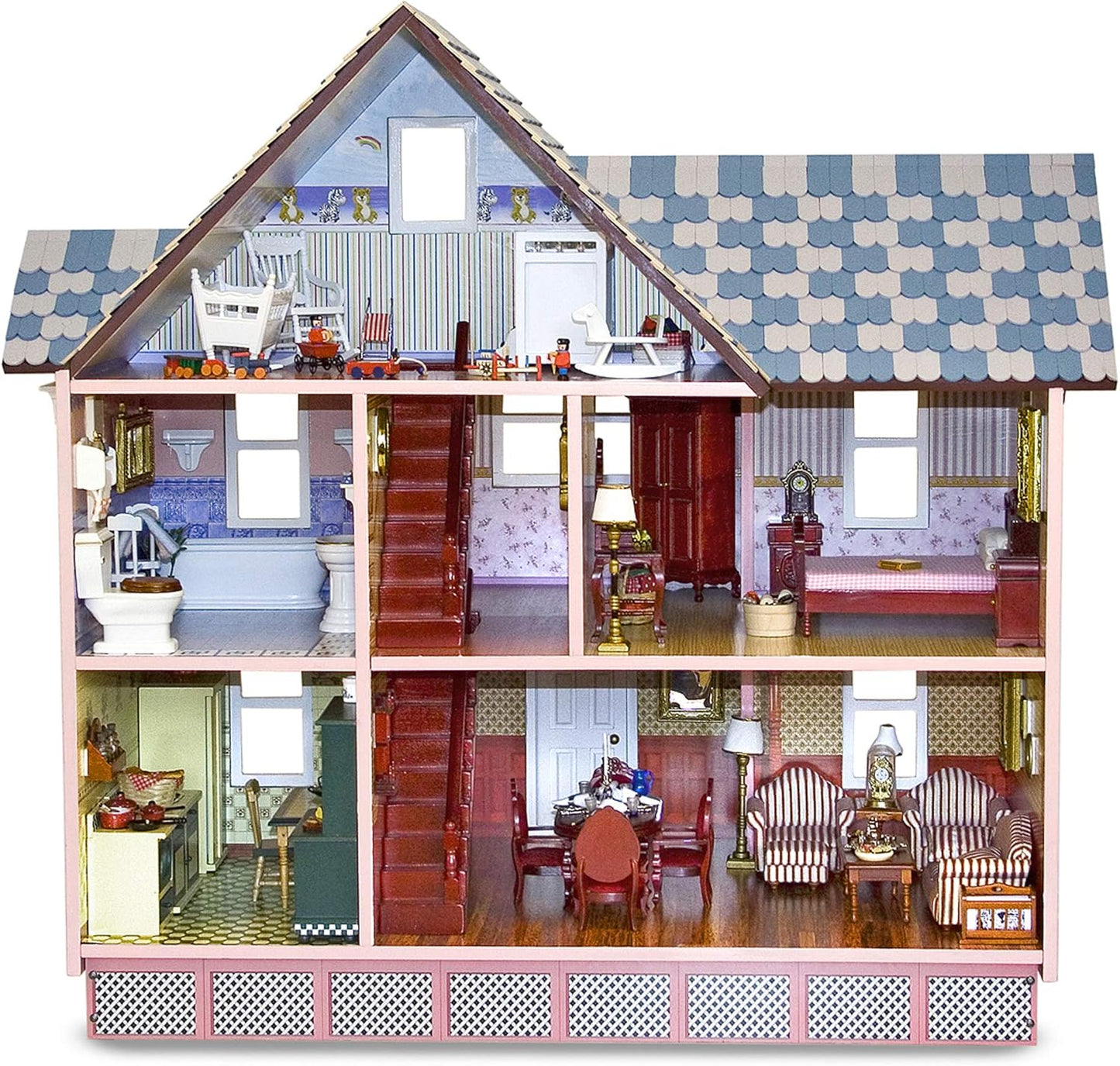 Melissa & Doug Victorian Dollhouse