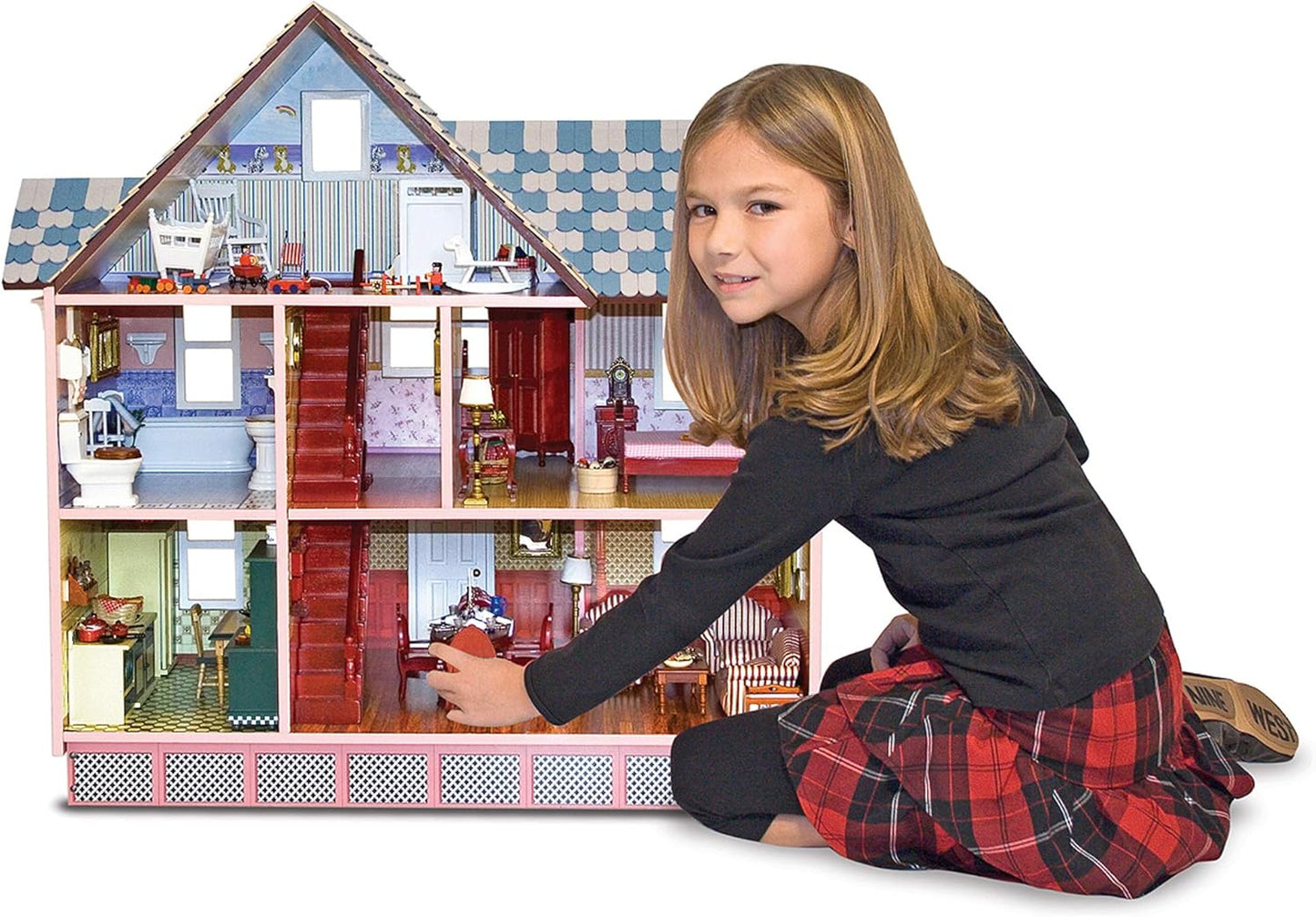 Melissa & Doug Victorian Dollhouse