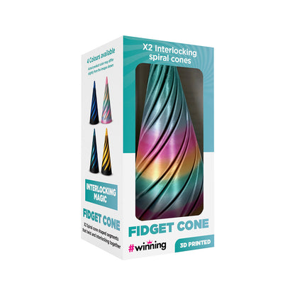 The Source 3D Printed Fidget Toy in CDU (4 x Assorted Colours)