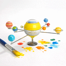 The Source Solar System Kit With Paints