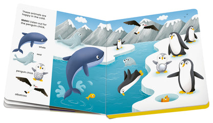 Ravensburger Shh Who's there? Baby Animals Book