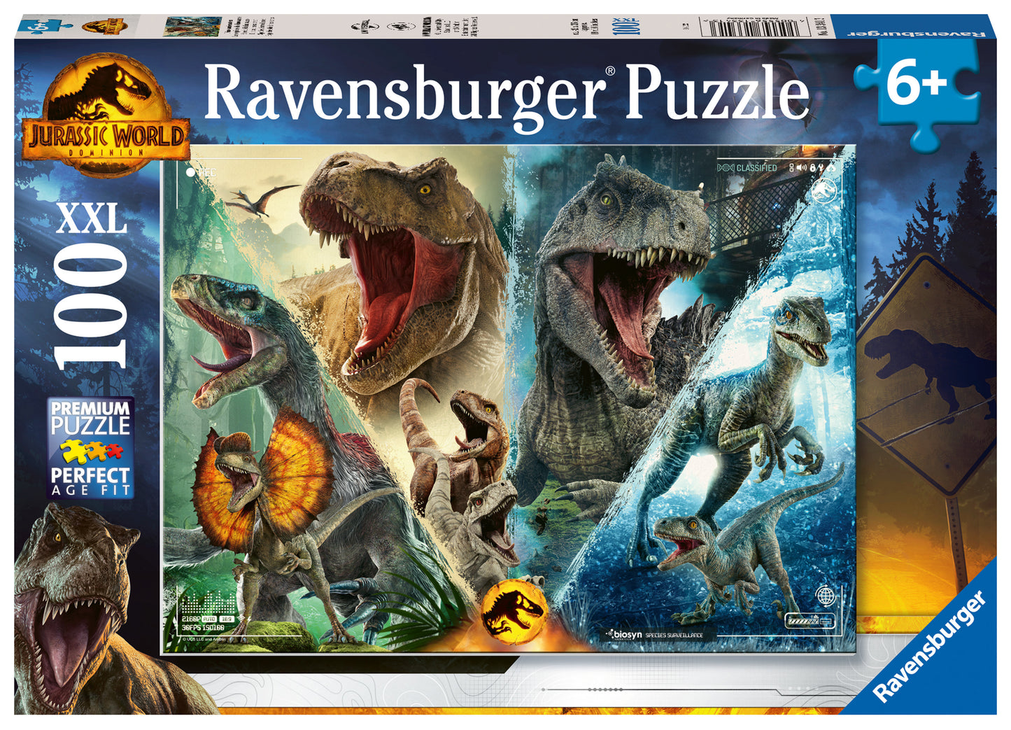 Ravensburger Jurassic World Dominion, 100pc XXL
