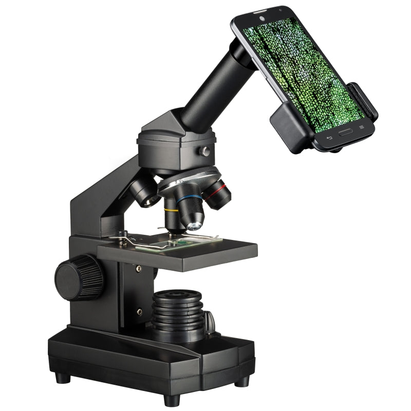 Bresser 40X-1280X Microscope With Smartphone Holder