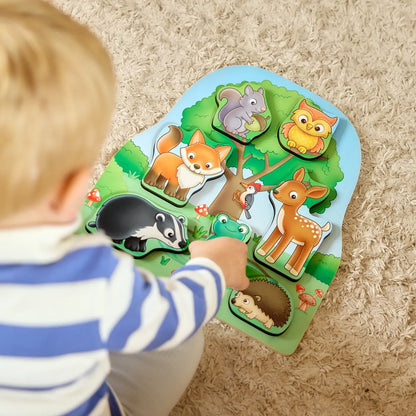 Orchard Toys Woodland Chunky Wooden Puzzle
