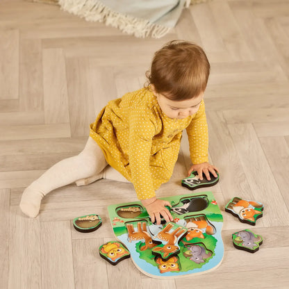 Orchard Toys Woodland Chunky Wooden Puzzle