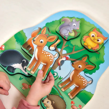 Orchard Toys Woodland Chunky Wooden Puzzle