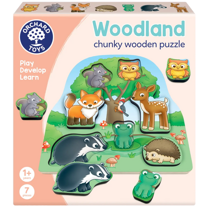 Orchard Toys Woodland Chunky Wooden Puzzle
