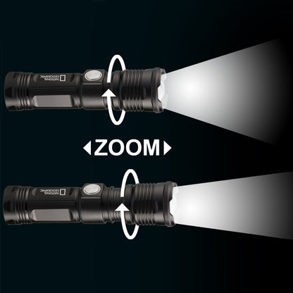 Bresser National Geographic Iluminos 1000 Led Zoom Flashlight 1000 Lm