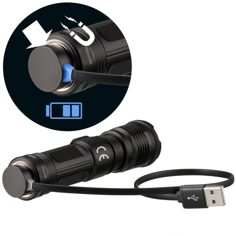 Bresser National Geographic Iluminos 1000 Led Zoom Flashlight 1000 Lm