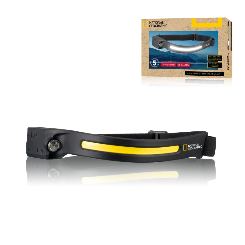 Bresser National Geographic Iluminos Stripe Headlamp With Led Strip