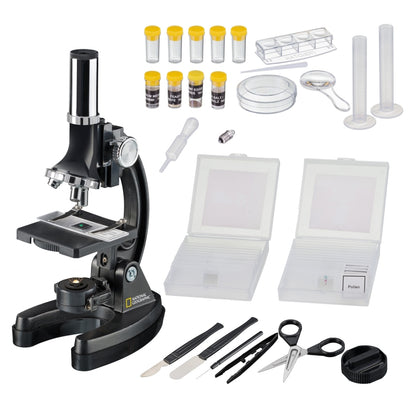 Bresser National Geographic Microscope 300X-1200X Incl. Hardcase