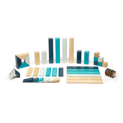 Tegu 42 Piece Set - Blues