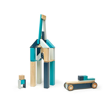 Tegu 42 Piece Set - Blues