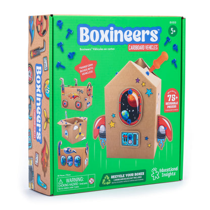 Learning Resources Educational Insights Boxineers™ Cardboard Vehicles