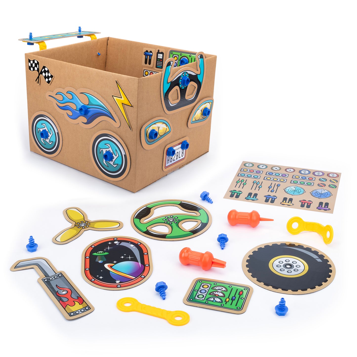 Learning Resources Educational Insights Boxineers™ Cardboard Vehicles