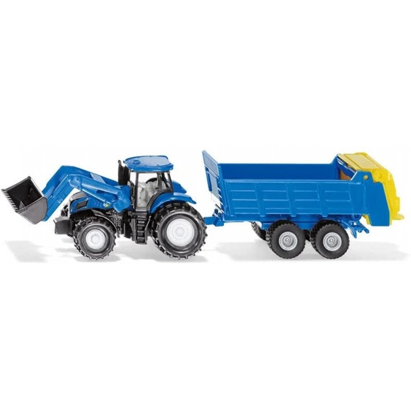 Siku 1:87 New Holland W/Universal Manure Spreader
