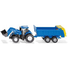 Siku 1:87 New Holland W/Universal Manure Spreader