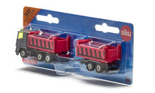 Siku 1:87 Truck W/Dumper Body & Tipping Trailer
