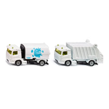 Siku 1:87 Road Sweeper & Garbage Truck