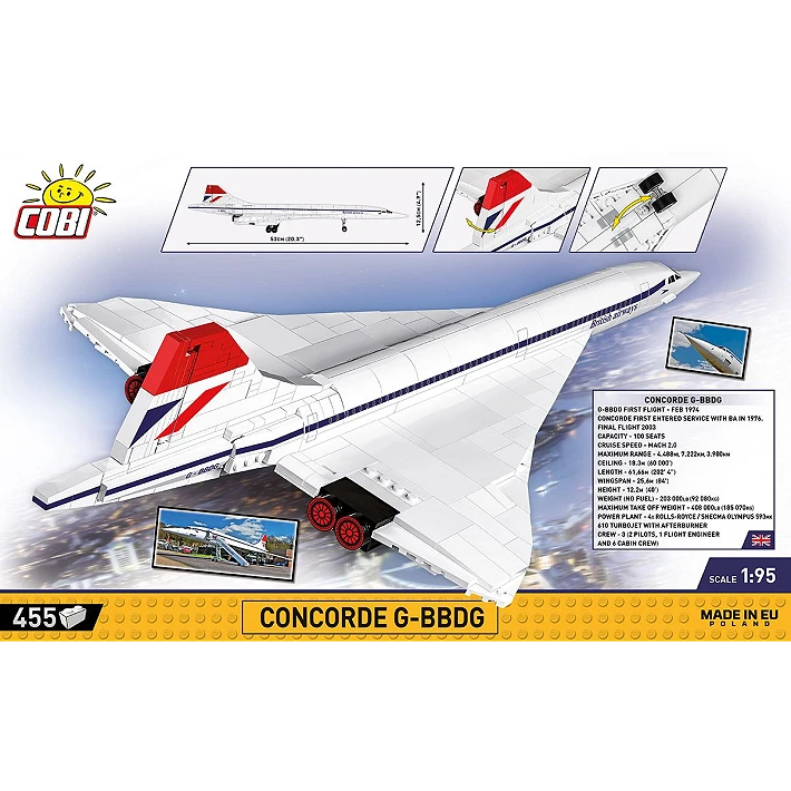 Cobi Concorde G-Bbdg