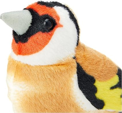 Wild Republic Plush Bird Rspb Goldfinch 18Cm