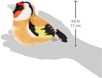 Wild Republic Plush Bird Rspb Goldfinch 18Cm