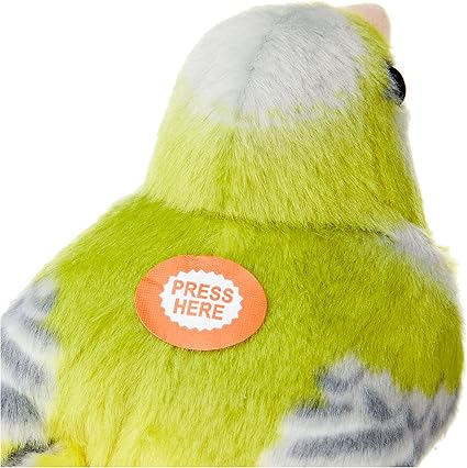 Wild Republic Plush Bird Rspb Greenfinch 18Cm