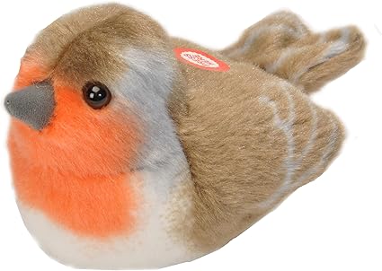 Wild Republic Plush Bird RSPB Robin 18Cm