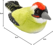 Wild Republic Plush Bird Rspb Green Woodpecker 18Cm