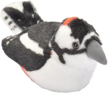 Wild Republic Plush Bird Rspb Great Spotted Woodpecker 18Cm