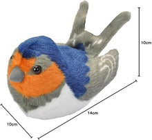 Wild Republic Plush Bird  Rspb Swallow 18Cm