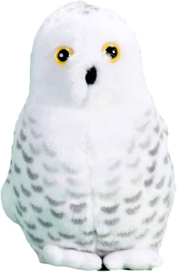 Wild Republic Plush Bird Rspb Snowy Owl 18Cm