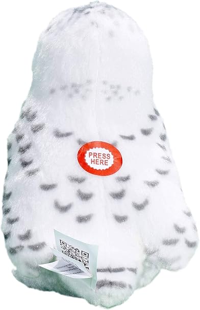 Wild Republic Plush Bird Rspb Snowy Owl 18Cm