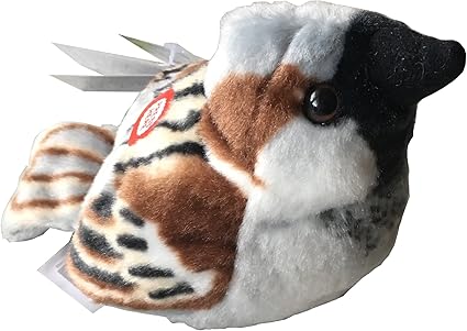 Wild Republic Plush Bird Rspb House Sparrow 18Cm