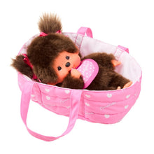 Monchhichi  in Carrying Basket (20cm)
