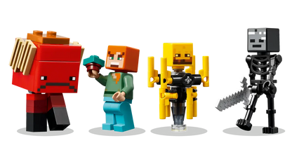 Lego  Minecraft 21266 The Nether Lava Battle