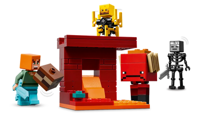 Lego  Minecraft 21266 The Nether Lava Battle