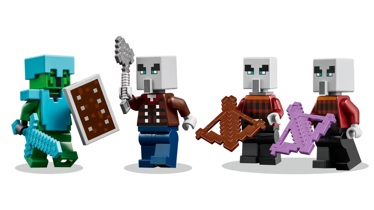 Lego  Minecraft 21267 The Illager Desert Patrol