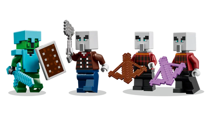 Lego  Minecraft 21267 The Illager Desert Patrol