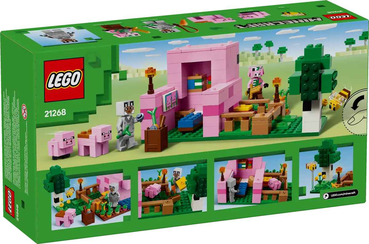 Lego  Minecraft 21268 The Baby Pig House
