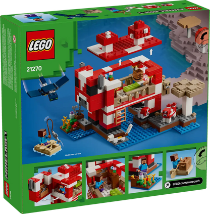 Lego  Minecraft 21270 The Mooshroom House
