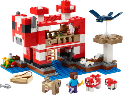 Lego  Minecraft 21270 The Mooshroom House