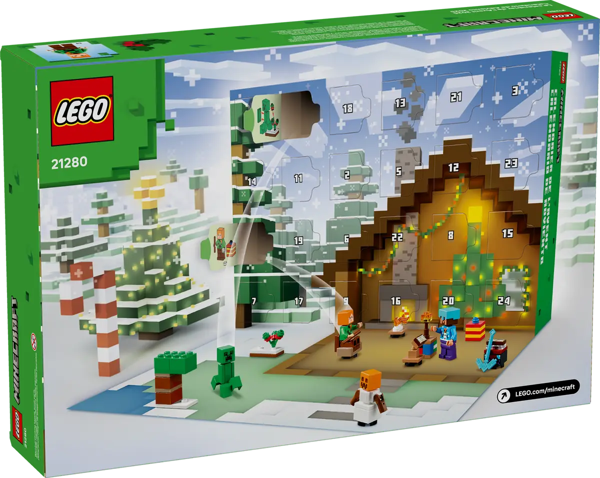 Lego Minecraft 21280 Advent Calendar 2025