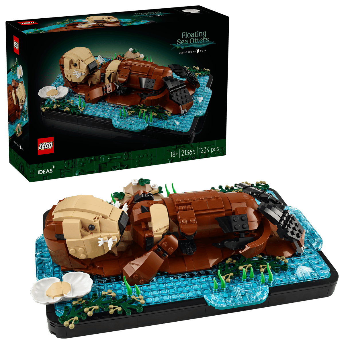 Lego Ideas 21366 Ideas Floating Sea Otters