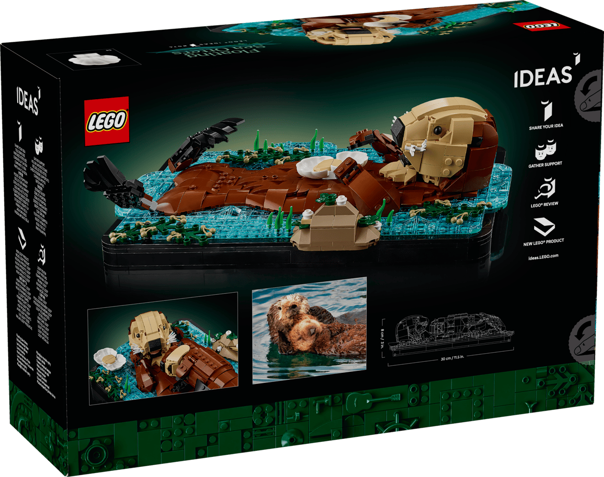 Lego Ideas 21366 Ideas Floating Sea Otters