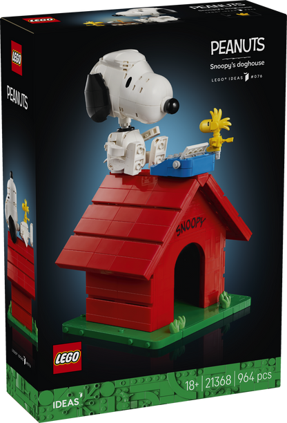 LEGO Ideas 21368 Peanuts: Snoopy's Doghouse