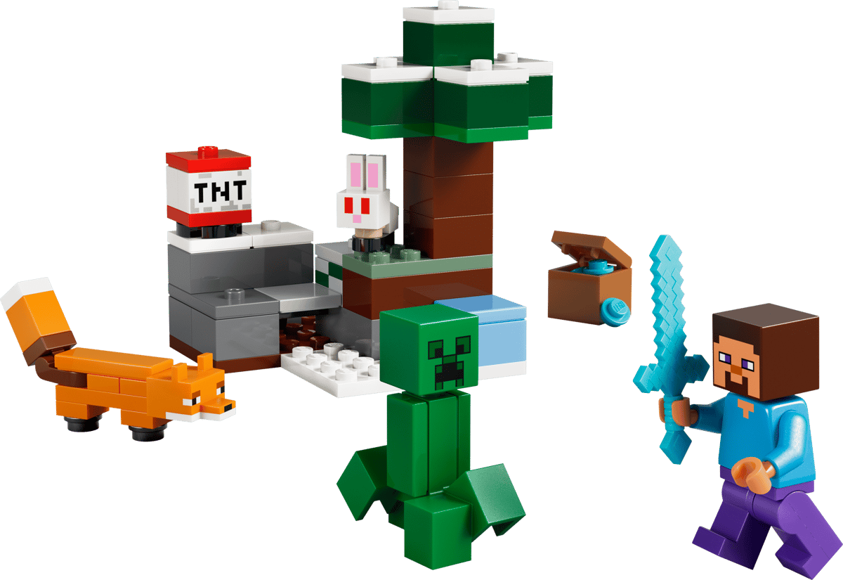 Lego Minecraft 21583 Steves Taiga Adventure