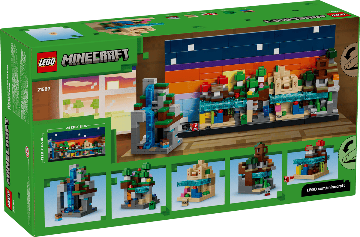 Lego Minecraft 21589 Mini Biomes