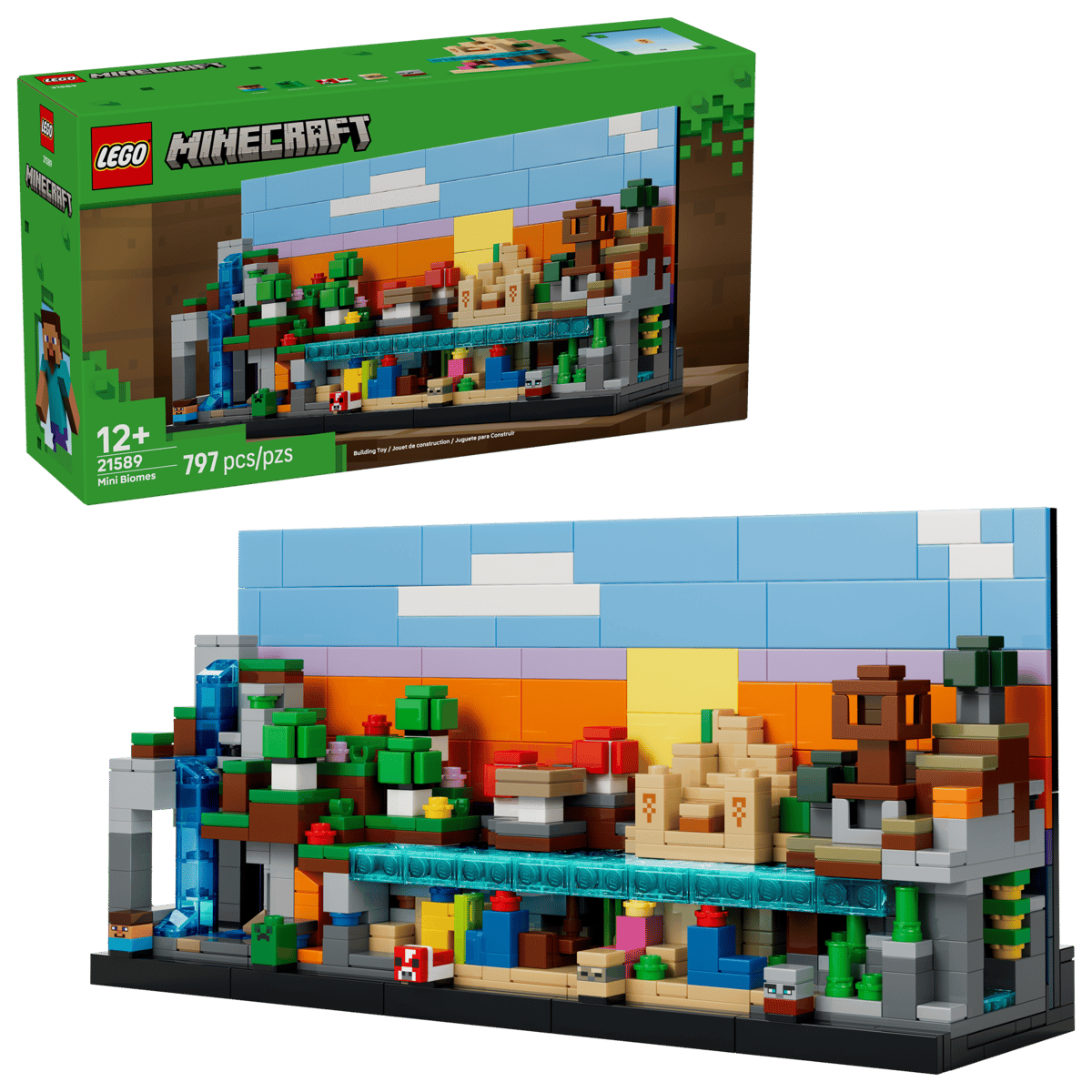 Lego Minecraft 21589 Mini Biomes